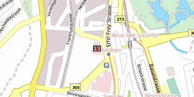 Schaulager Basel Stadtplan